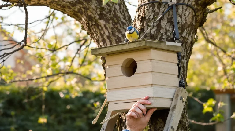 Où installer les nichoirs au jardin pour attirer mésanges, rouges-gorges et autres oiseaux