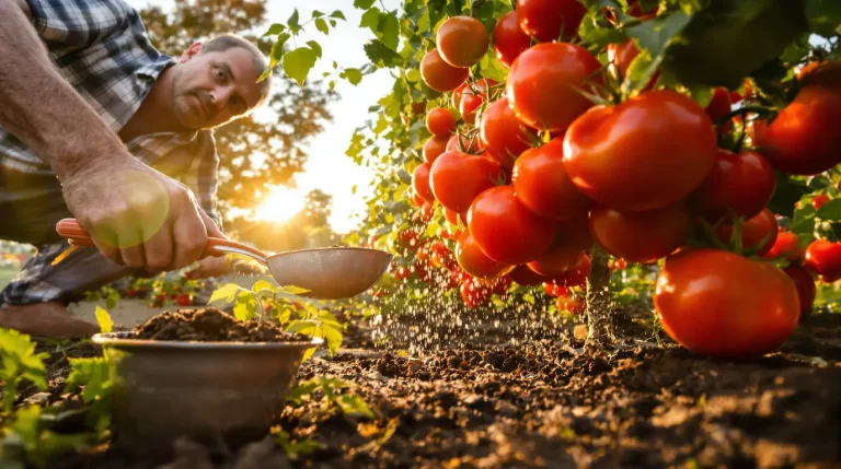 9 jardiniers sur 10 l’oublient : cet engrais naturel double vraiment la récolte des tomates