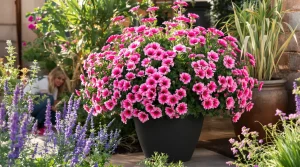 Cette petite vivace rose facile illumine bordures et pots tout l’été et transforme un jardin triste en scène ultra chic