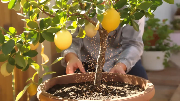 Citronnier : dès le 15 mars, donnez-lui cet ingrédient de cuisine et il va doubler de volume