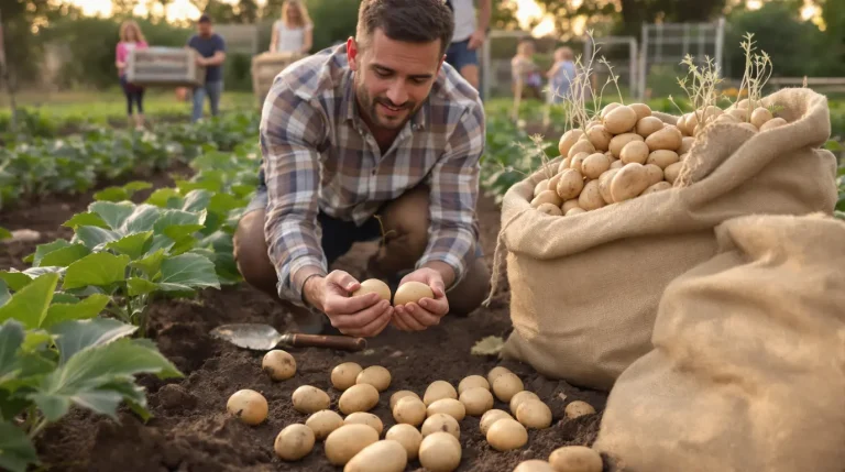 Combien de pieds de pommes de terre je plante pour ma famille sans finir en surproduction ?