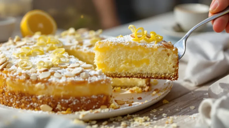 Depuis que j’ai testé la torta caprese au citron de Laurent Mariotte, je ne fais plus celle au chocolat