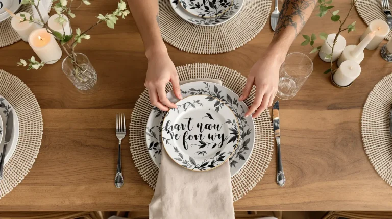 Fini nappes et sets : les tables élégantes adoptent désormais cet accessoire tendance et simple