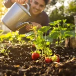 Fraisiers : arrosez-les avec cet ingrédient de cuisine au printemps, vos fruits seront bien plus gros