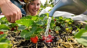 Fraisiers au printemps : les 4 gestes essentiels pour une récolte dès mi-juin, voici pourquoi