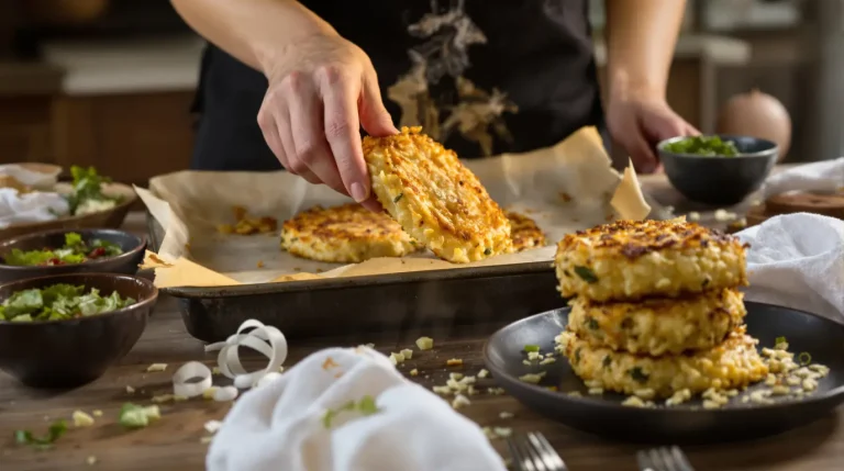 « Je les prépare en 10 minutes » : mes galettes de pommes de terre au four, crousti-dorées et plus légères que des frites