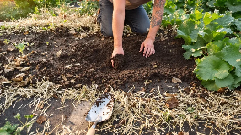N’enfouissez plus le compost au potager : l’alternative sans effort pour des récoltes incroyables