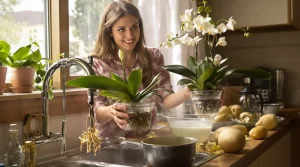 Orchidée : obtenez vite une floraison spectaculaire grâce à l’astuce de la pomme de terre