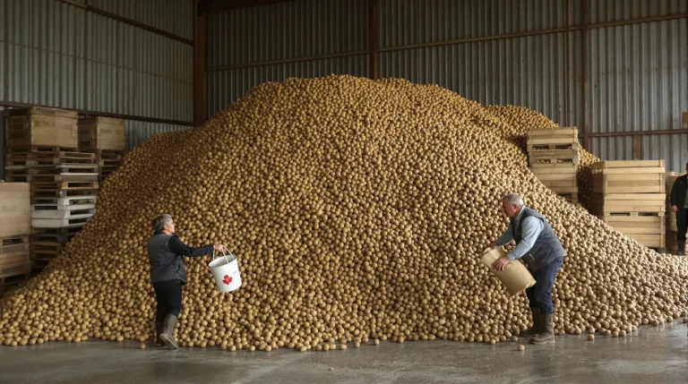 Pas-de-Calais : au lieu de les jeter, un agriculteur offre gratuitement ses pommes de terre invendues