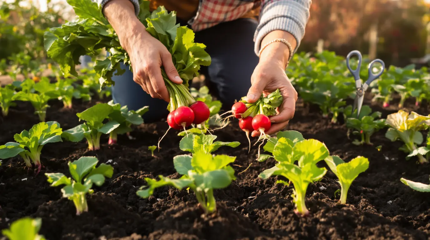 « À peine semées, déjà récoltées » : ces plantations de mi-avril au potager se récoltent en 3 semaines « À peine semées, déjà récoltées » : ces plantations de mi-avril au potager se récoltent en 3 semaines