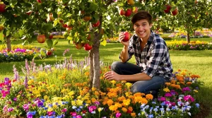 Plantées au pied des arbres, ces fleurs boostent vos récoltes de fruits, voici pourquoi