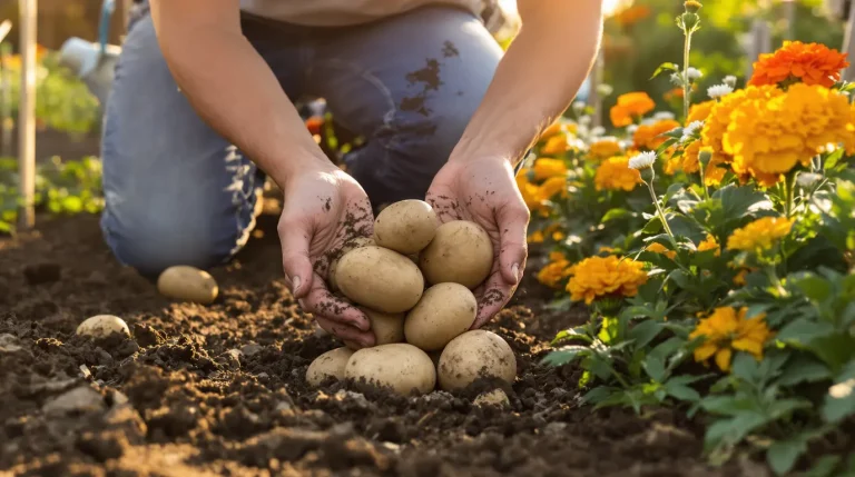 Plantez cette fleur très répandue à côté de vos pommes de terre pour booster votre récolte