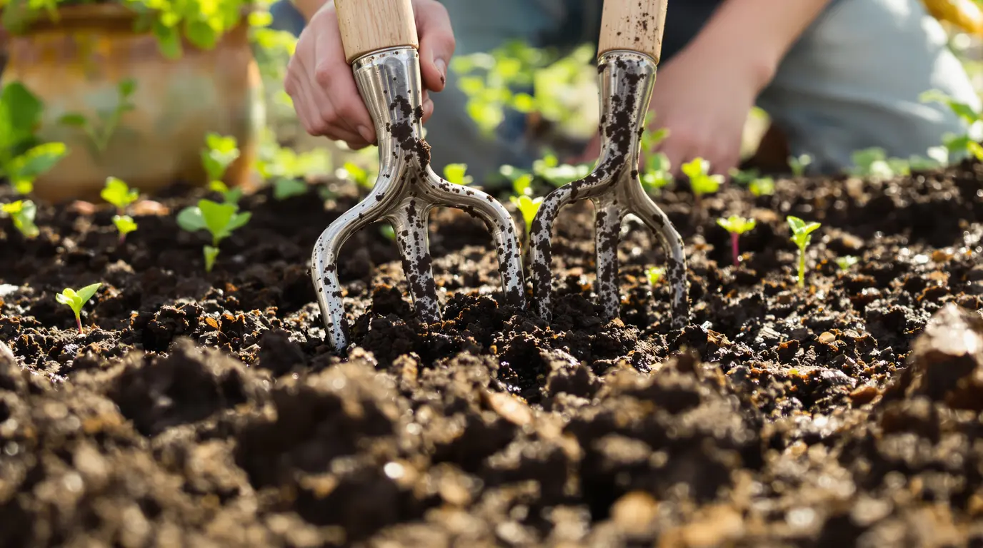Potager : comment bien aérer son sol au printemps pour relancer les cultures dès les beaux jours Potager : comment bien aérer son sol au printemps pour relancer les cultures dès les beaux jours