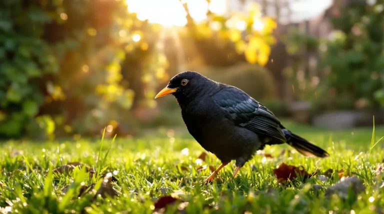 Quelle est la signification d’un merle dans votre jardin ? La réponse que personne n’explique