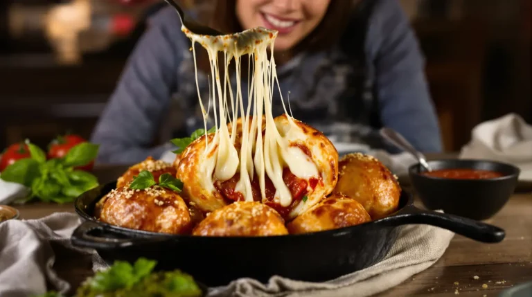 « Un bonheur de croquer dedans » : ces pizza balls révèlent un cœur fondant à chaque bouchée