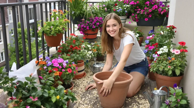 Voici les 11 fleurs en pot à planter dès avril pour un balcon fleuri tout l’été sans galères d’arrosage