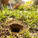 Abeilles minières : ces petits trous dans votre pelouse sont une excellente nouvelle pour le jardin