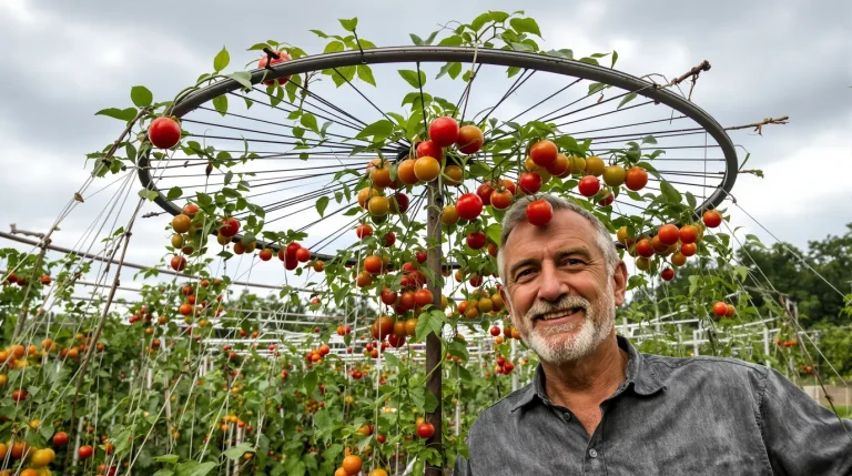 « Garde ta roue de vélo » : un maraîcher m’a montré comment sauver mes tomates des orages d’été