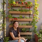 Installer un potager vertical durable pour optimiser un petit espace : balcon, cour ou jardin étroit