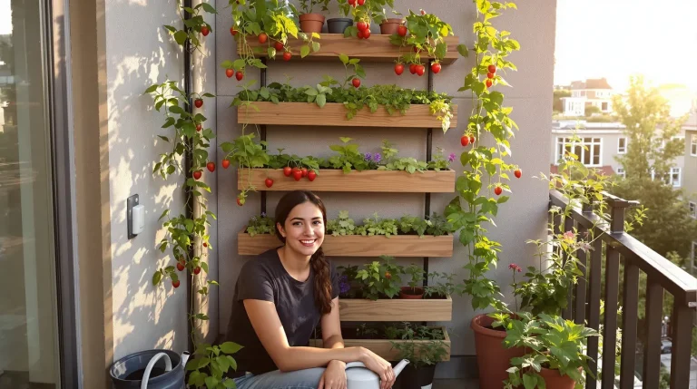 Installer un potager vertical durable pour optimiser un petit espace : balcon, cour ou jardin étroit