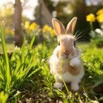 Lâcher son lapin dans le jardin au printemps : bonne idée pour l’herbe fraîche ou vrai risque ?