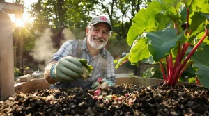 Les feuilles de rhubarbe ne finissent pas au compost : voilà pourquoi, selon un grand jardinier