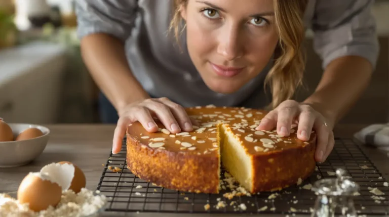« Mon astuce pour un gâteau à l’amande ultra moelleux » : ma recette sans beurre fait l’unanimité