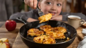Oubliez la friteuse : cette recette de beignets aux pommes est idéale pour le goûter de mars