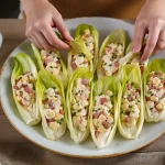 Petites barquettes d’endive au jambon : ma recette d’apéritif ultra express prête en quelques minutes