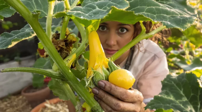 Pourquoi vos courgettes ne donnent que des fleurs en début de saison, et aucun fruit ?