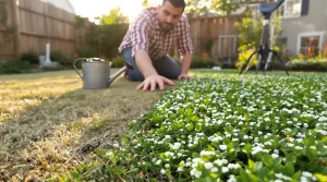 Remplacer le gazon par cette solution réduit fortement l’arrosage dès ce printemps, voici pourquoi
