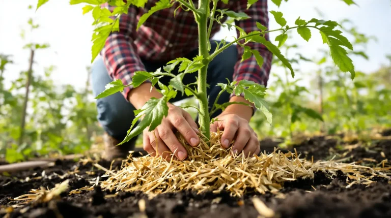 Tomates : ce geste naturel à faire au pied dès le printemps freine le mildiou et sauve la récolte
